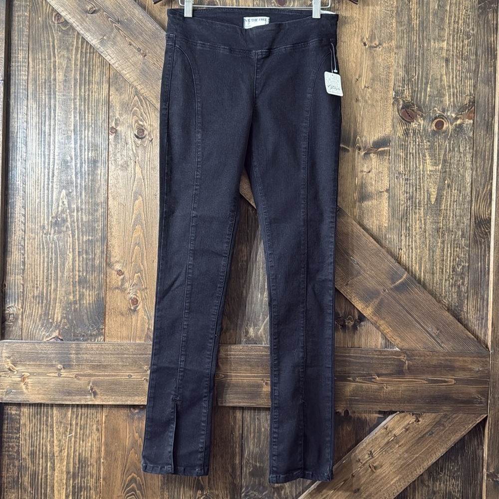FREE PEOPLE Double Dutch Slit Skinny - Picture 5 of 11